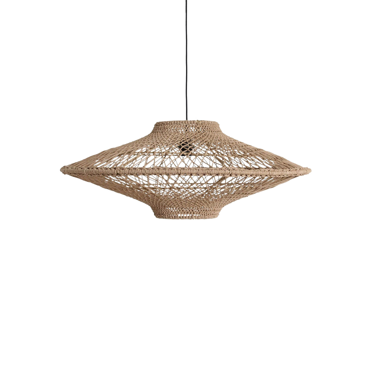 Raw Materials Lampa wisząca Corda Naturalny sznur Zestaw 2 szt.