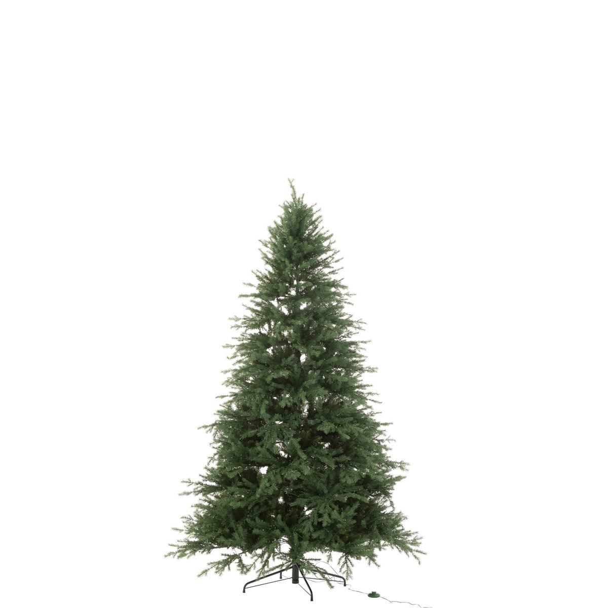 Sztuczna choinka 3000 LED ciemnozielona duża H225 cm J-Line