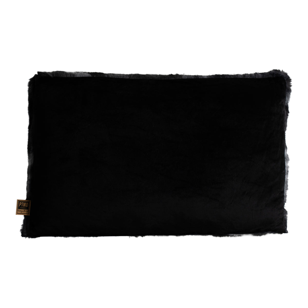 Poduszka Linde Czarny Welur 60x40cm PTMD
