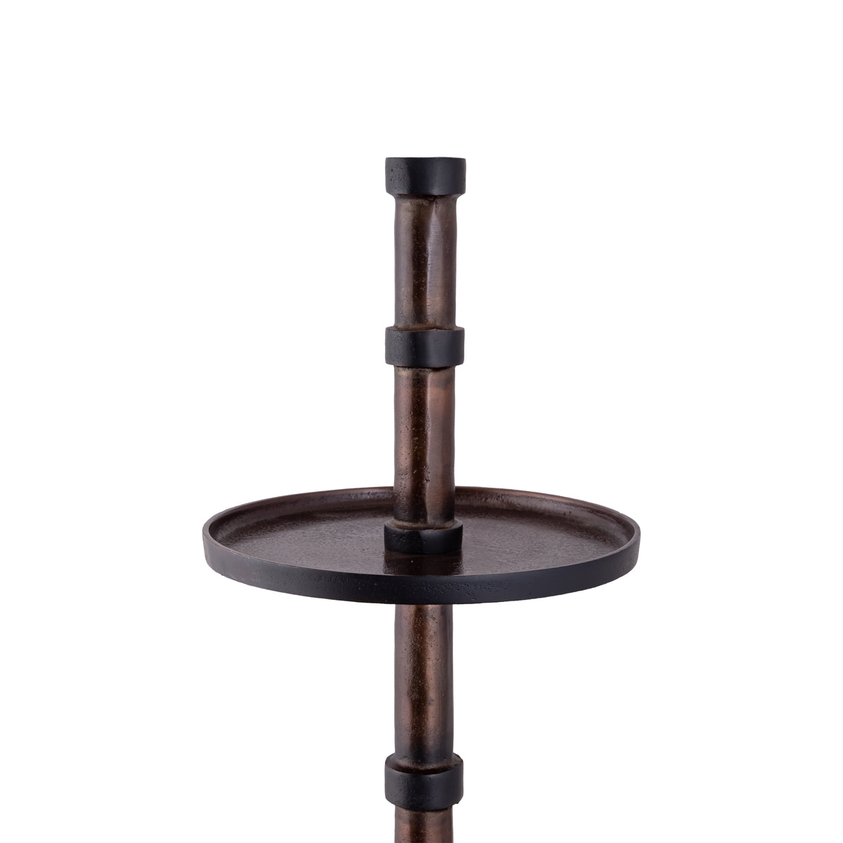 Glinda Copper Alu Etagera Round L PTMD