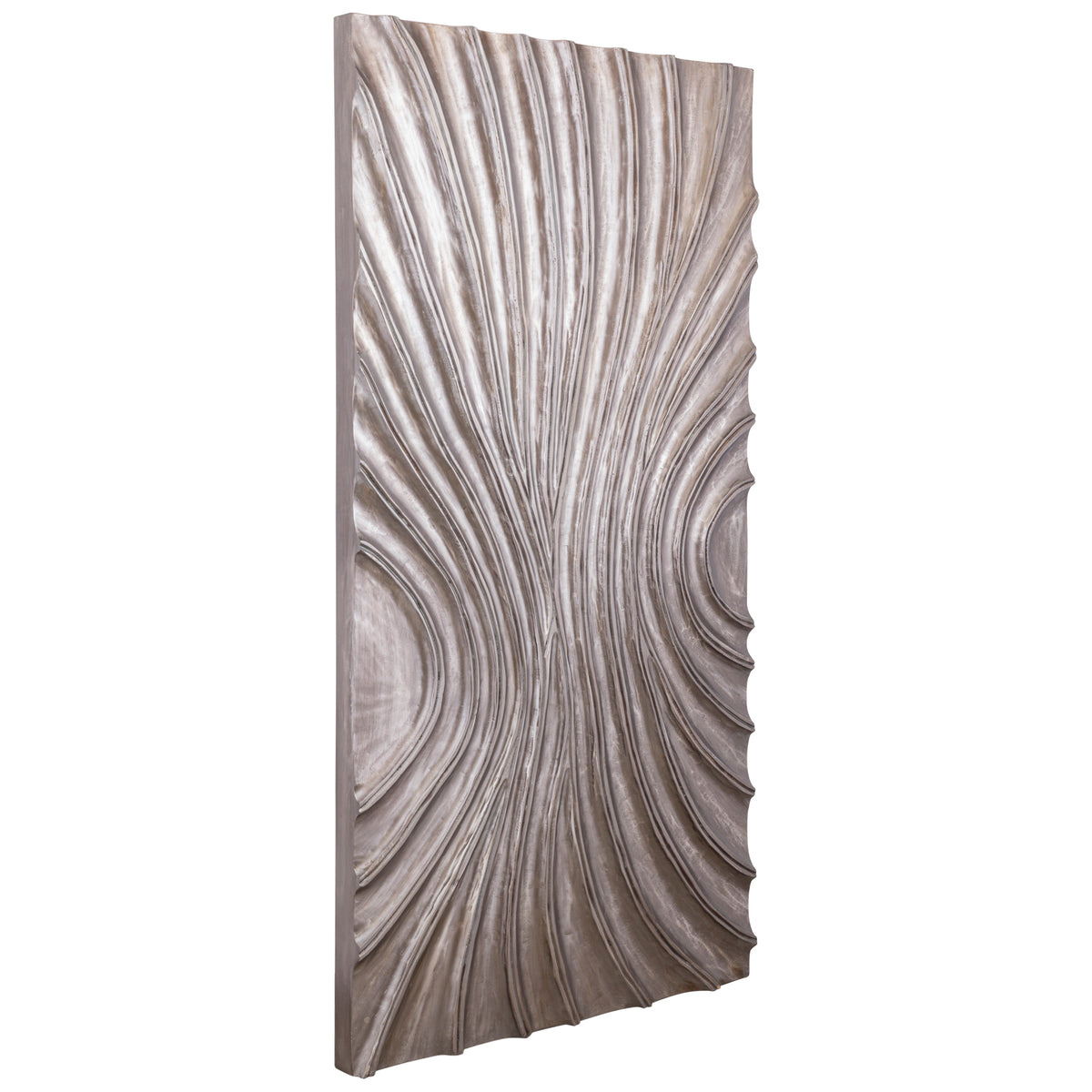 Reddie Wavvy Brązowy Lśniący Panel Ścienny Large 80x160cm PTMD