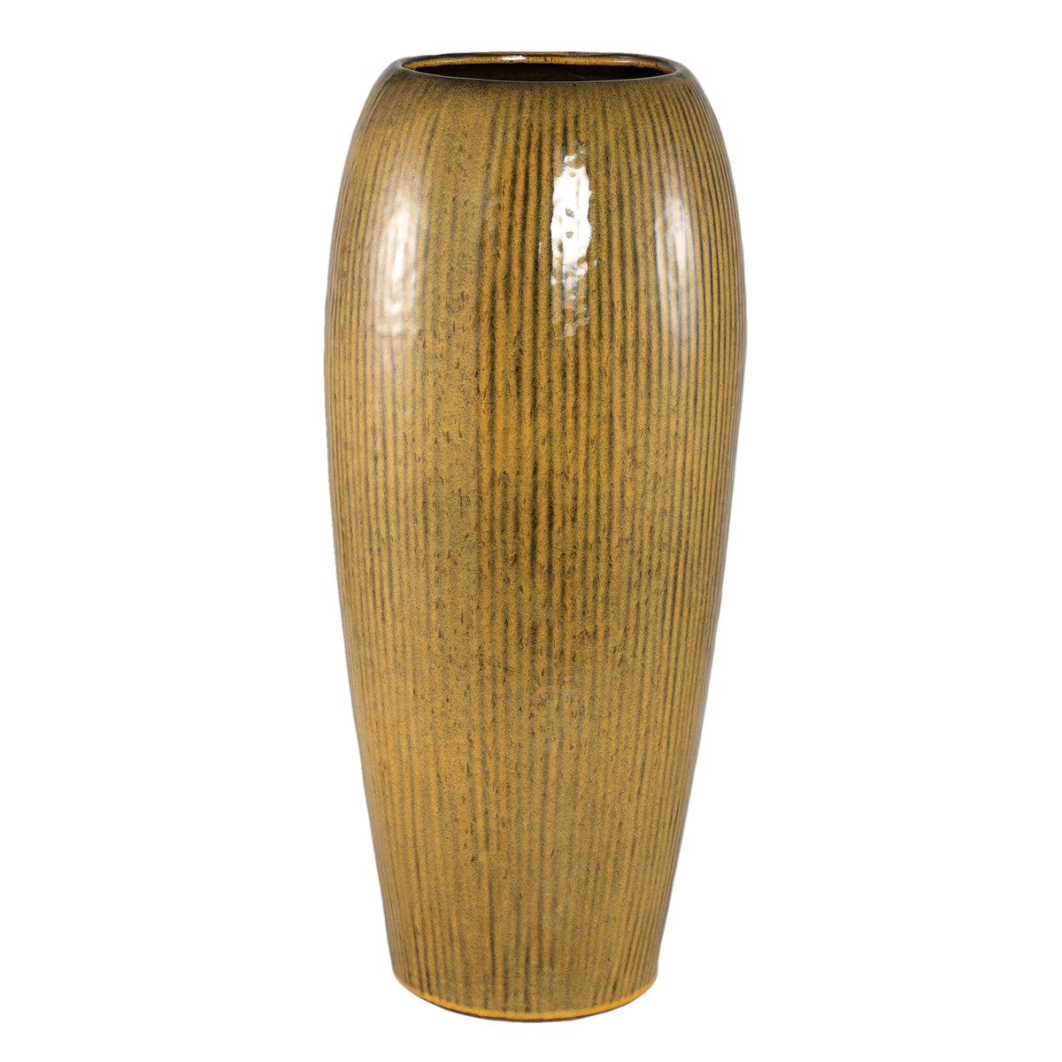 Doniczka Tamica Ciemnobrązowa Doniczka Ceramiczna Large PTMD