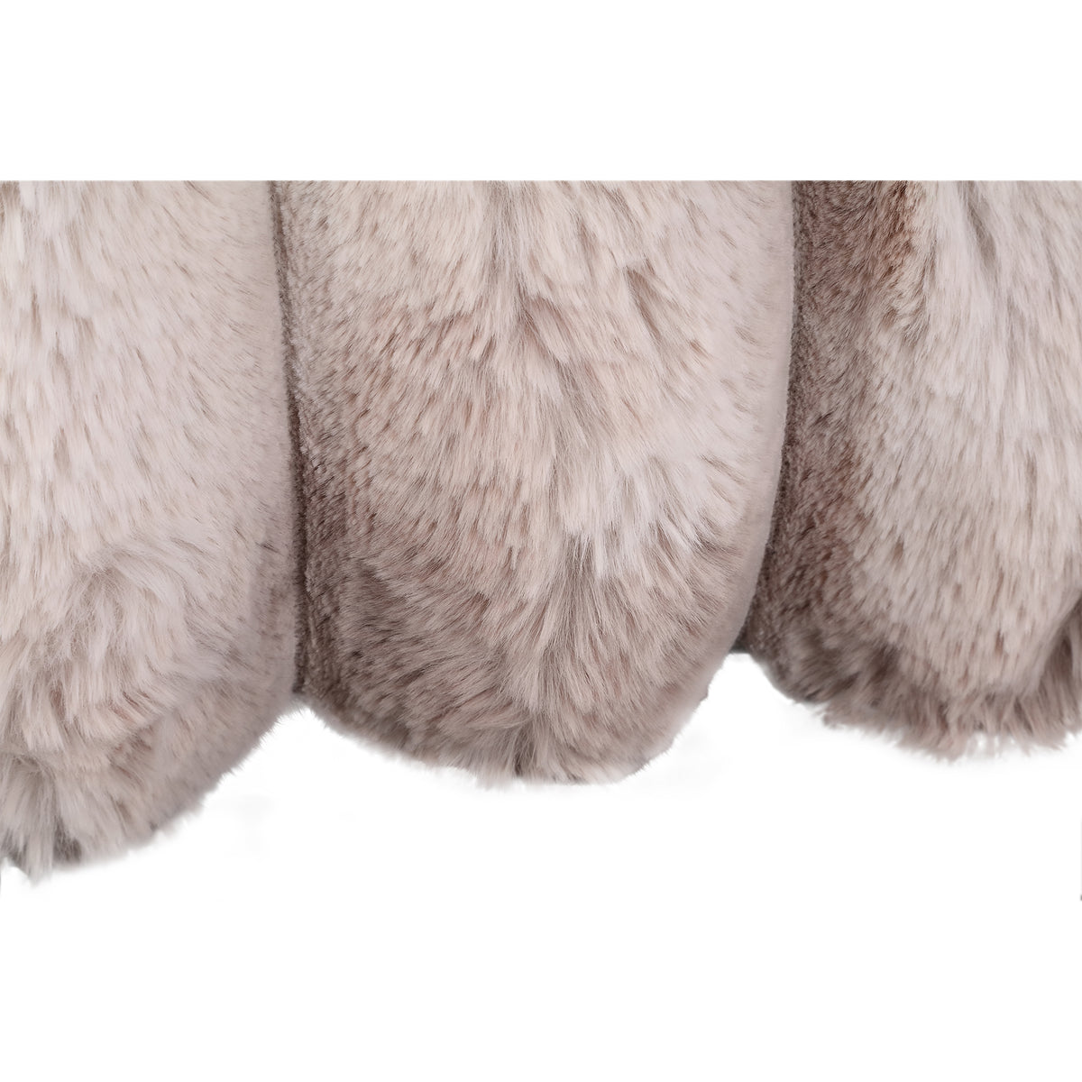 Poduszka Divvo Beżowa Szeroki Prążek Prostokąt PTMD