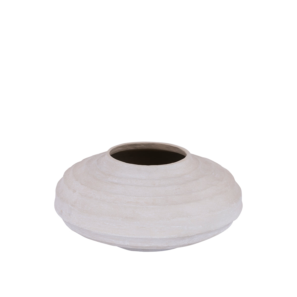 Kody Beżowy Stone Wash odlewany aluminiowy żebrowany garnek M PTMD