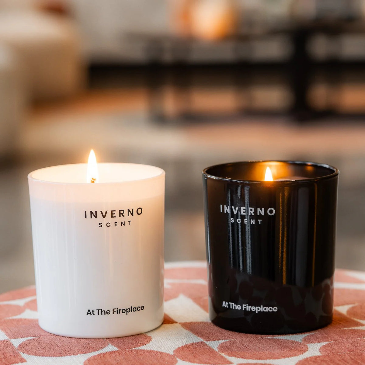 Inverno Scent Luksusowa Świeca Zapachowa At The Fireplace