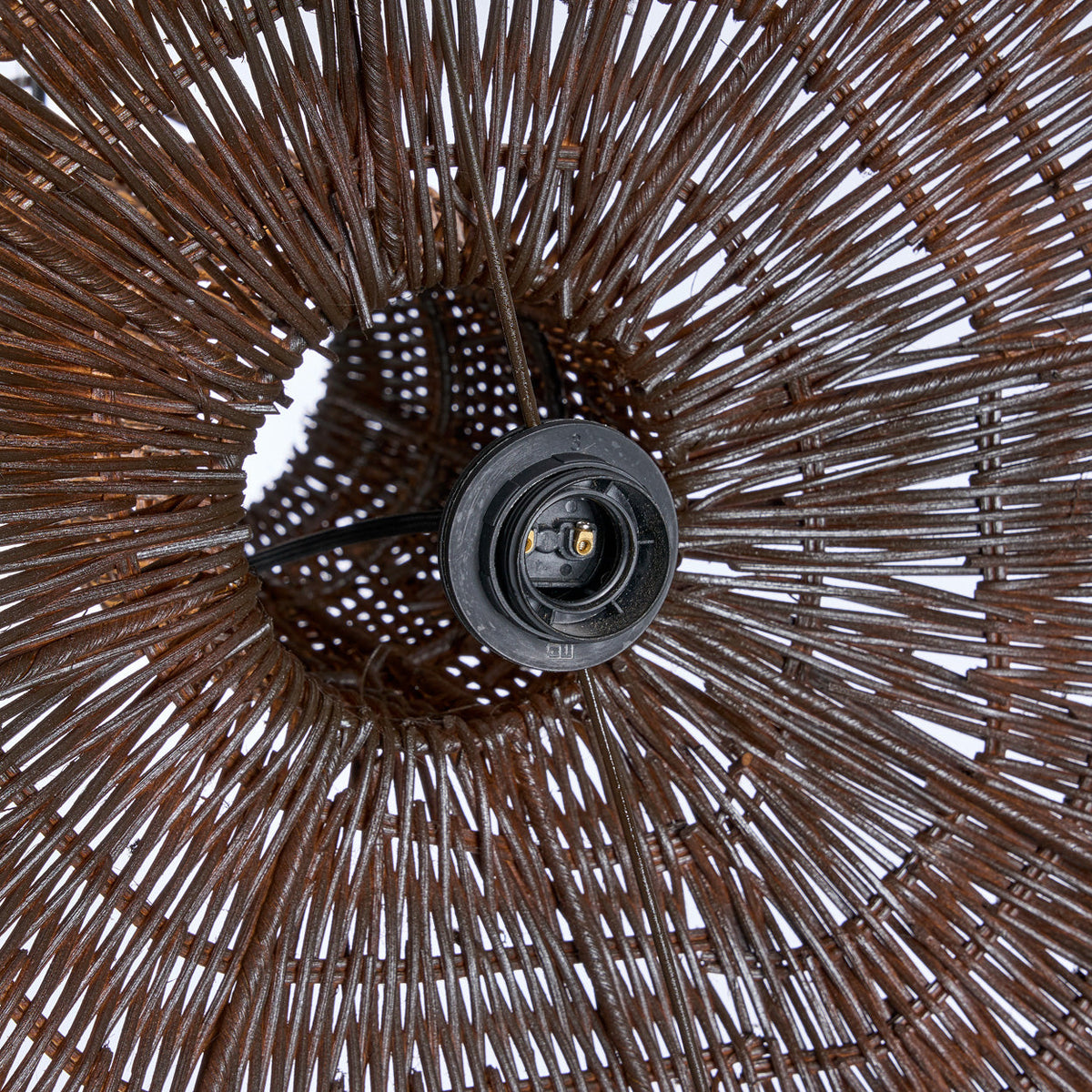 Lampa wisząca Kopuła Ciemny Orzech XL Bazar Bizar
