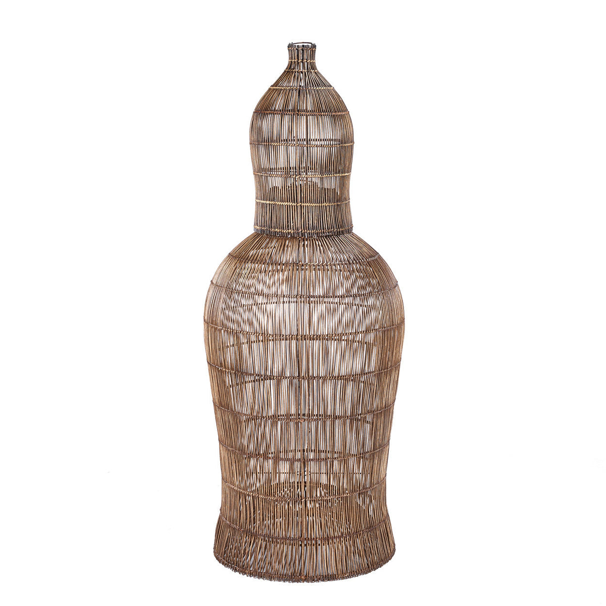 Lampa wisząca Woven Bell Ciemny Orzech S Bazar Bizar