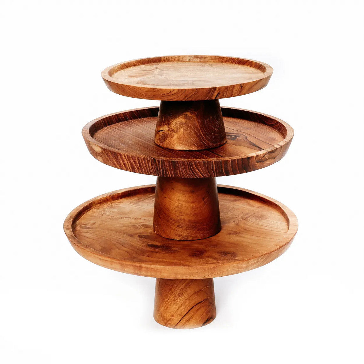 Taca na ciasto Teak Root – L
