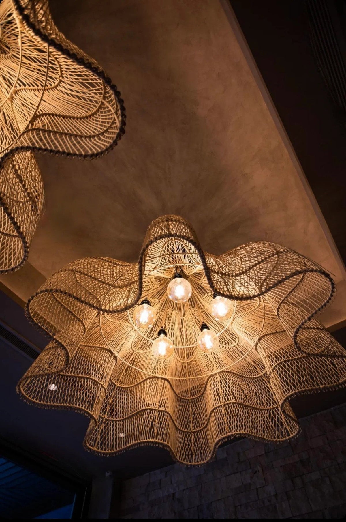 Lampa wisząca Whipped Naturalna XXL Bazar Bizar