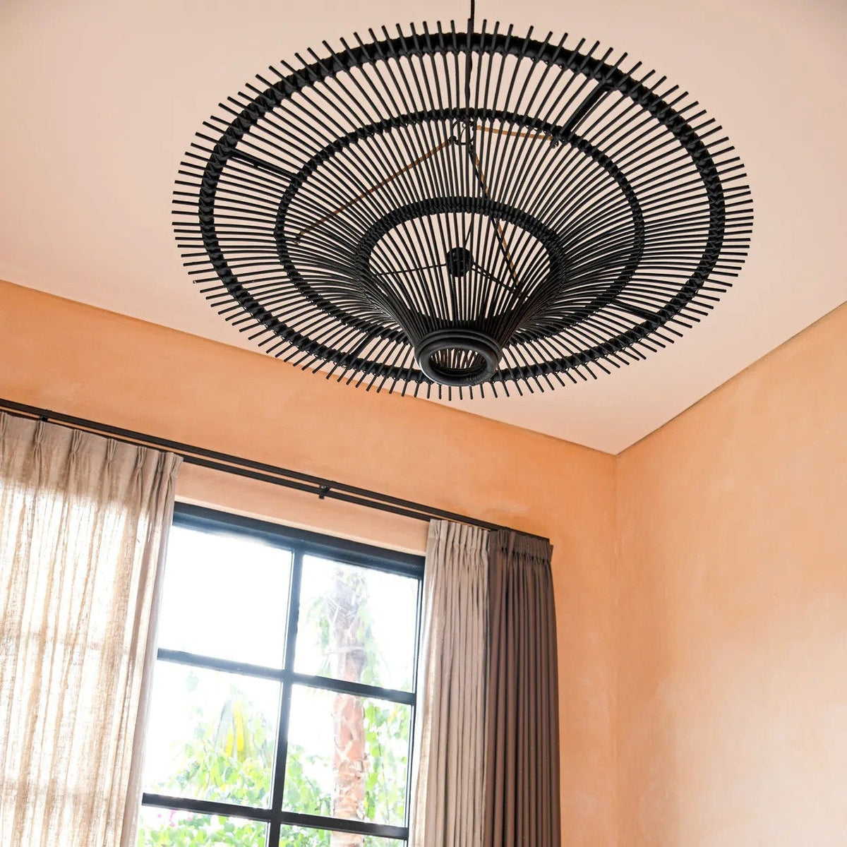 Lampa wisząca Sky - Czarna - XL Bazar Bizar