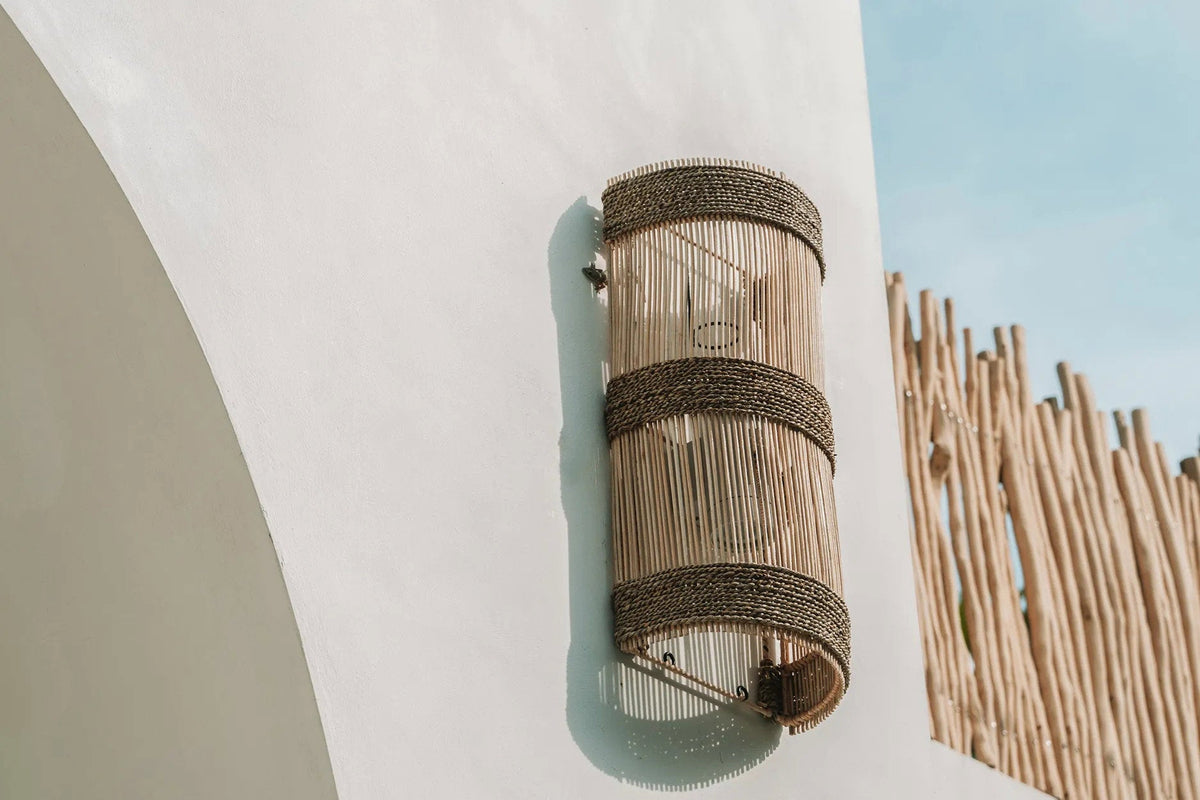 Lampa ścienna Jalal Applique Naturalna M Bazar Bizar