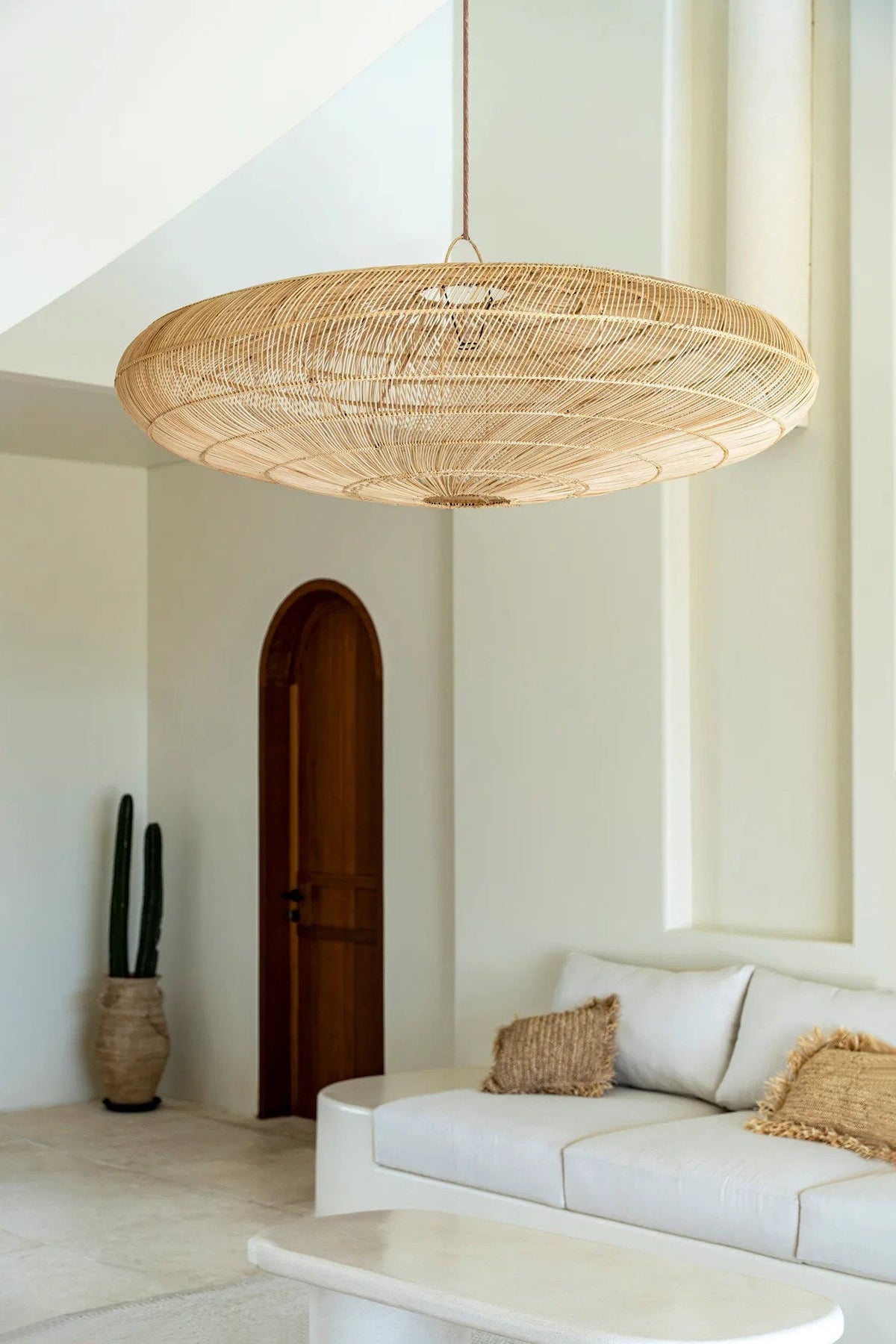 Lampa wisząca Macaron Naturalna XL Bazar Bizar