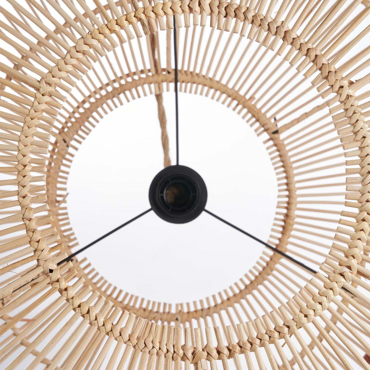 Lampa wisząca Arun - Naturalna - Duża Bazar Bizar