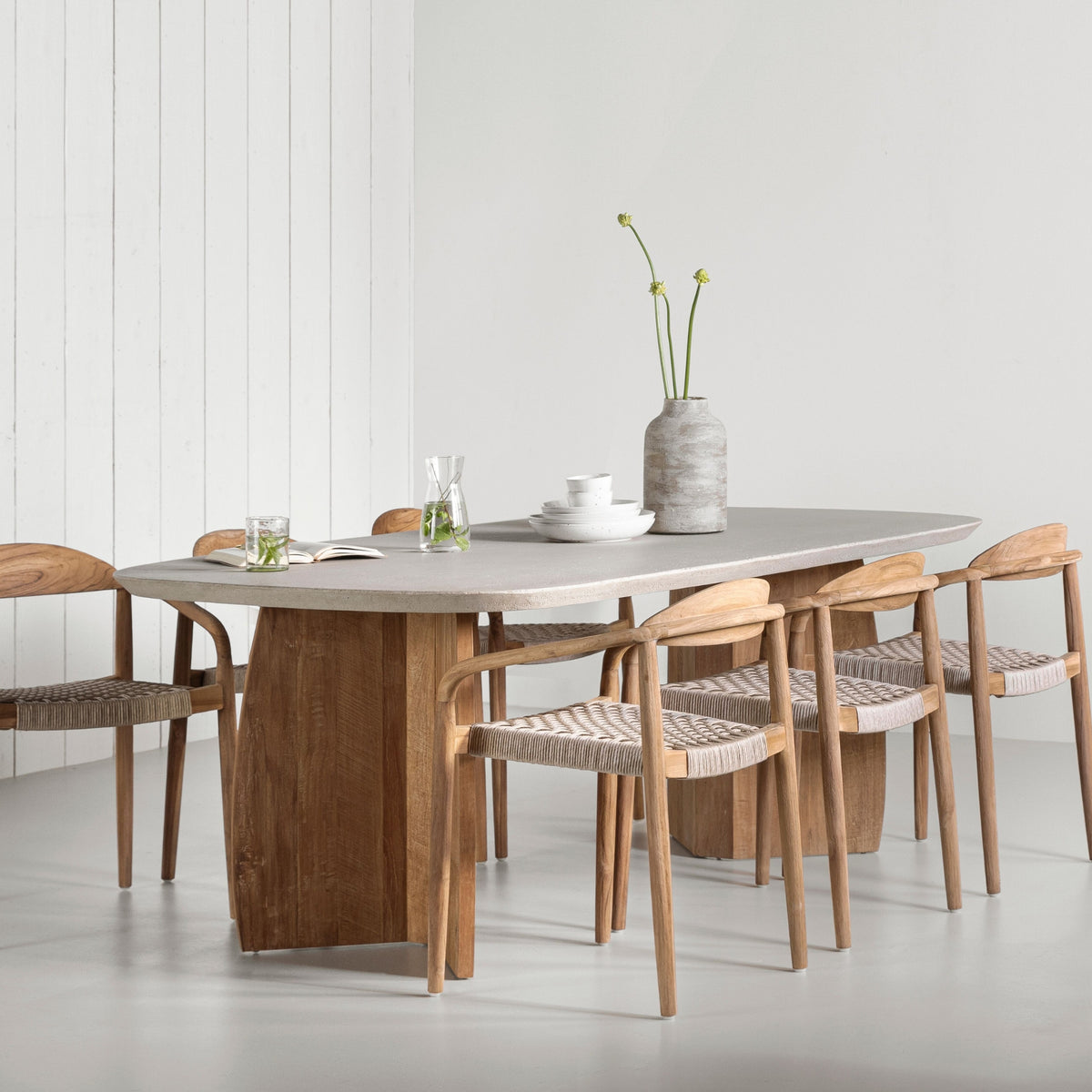 DTP Home Stół do jadalni Nova Trawertyn 220cm