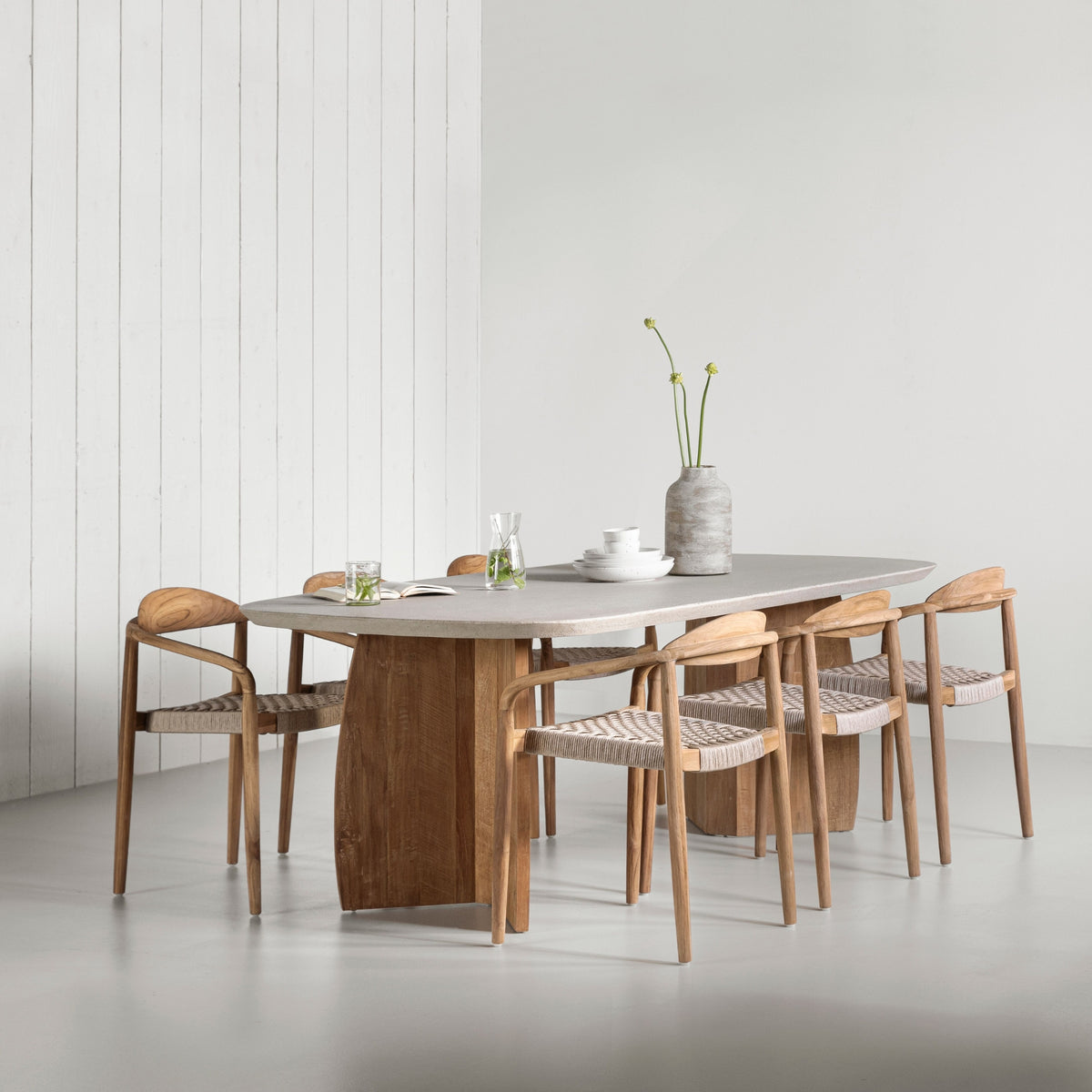 DTP Home Stół do jadalni Nova Trawertyn 220cm