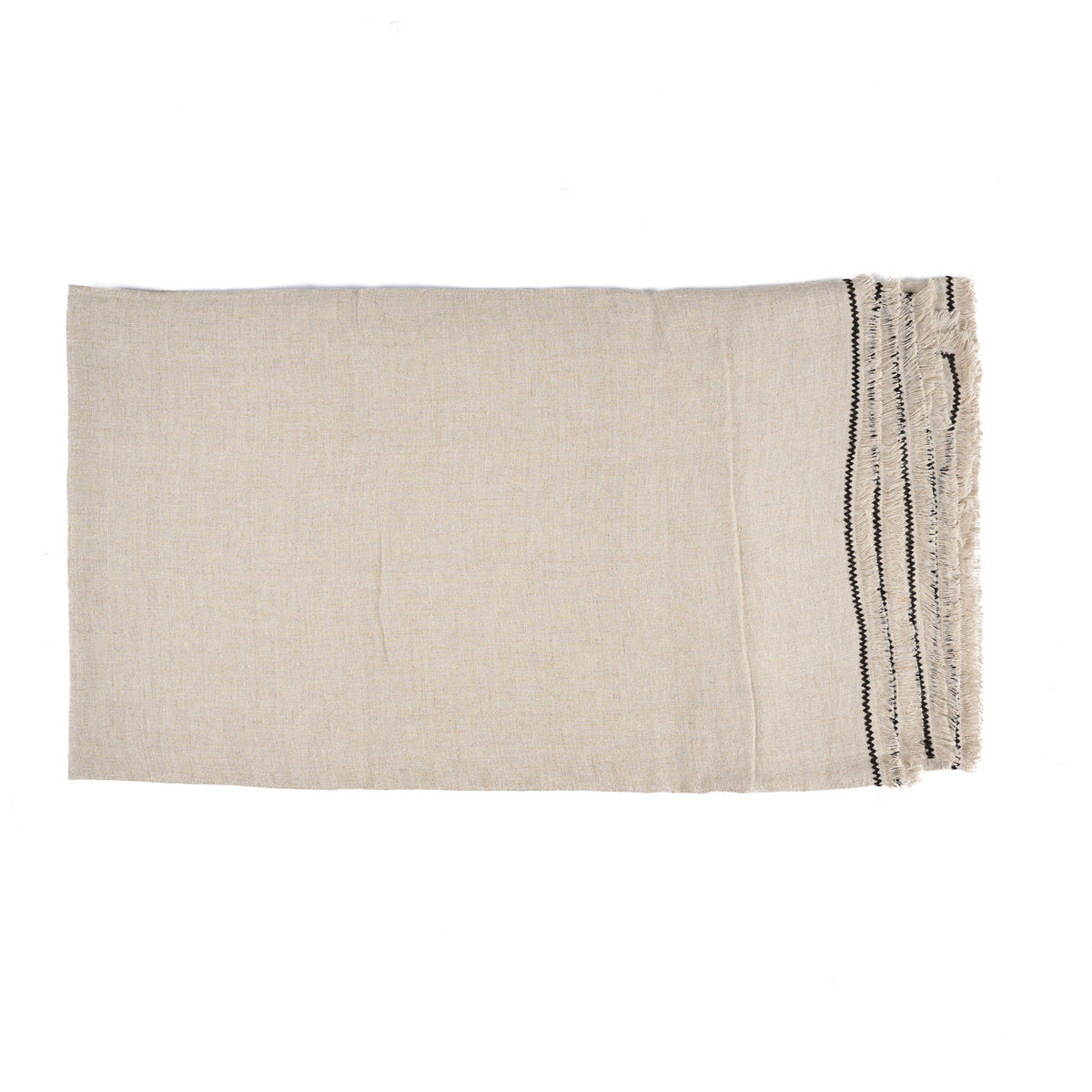 Obrus Tuscany Naturalny Czarny 150x300 Bazar Bizar