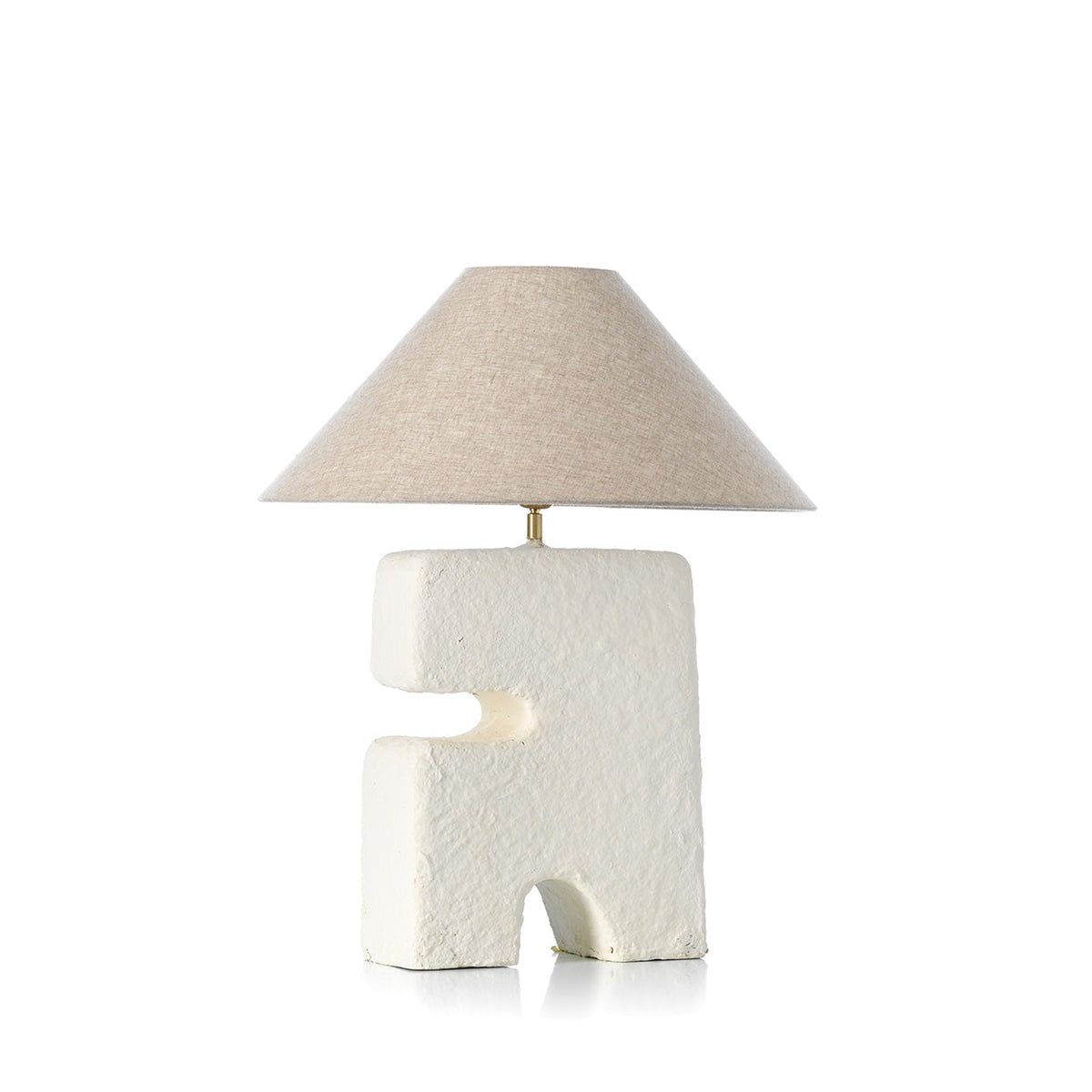 Lampa stołowa De L’Objet Biała Large Bazar Bizar