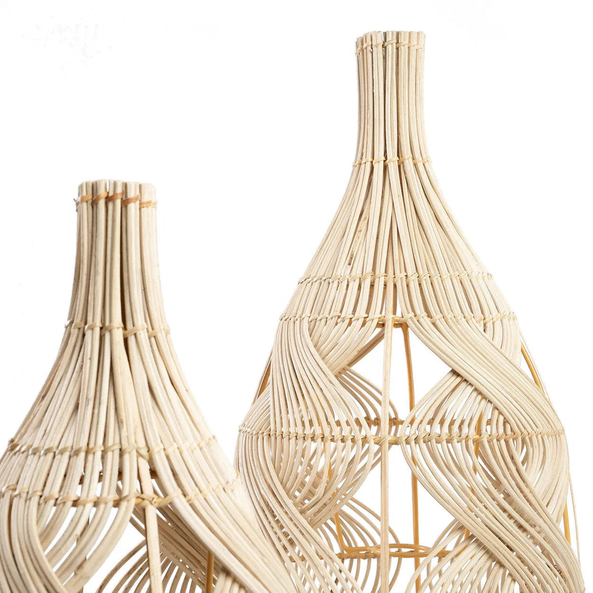 Lampa wisząca Garaffa - Naturalna - L