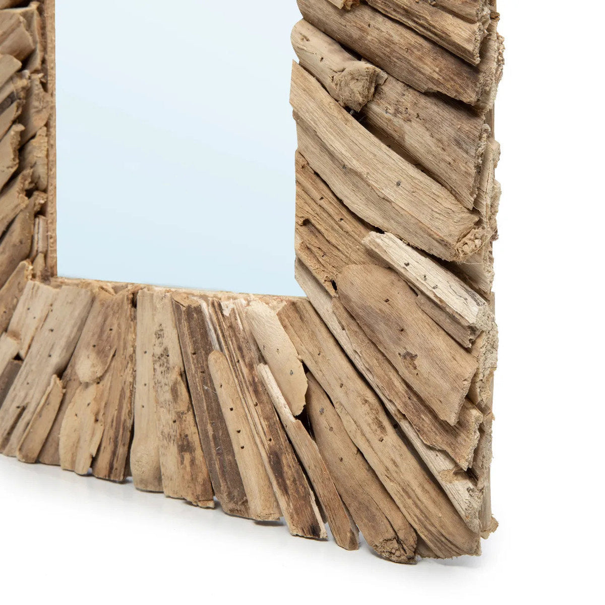 Lustro w ramie Driftwood – naturalne – M