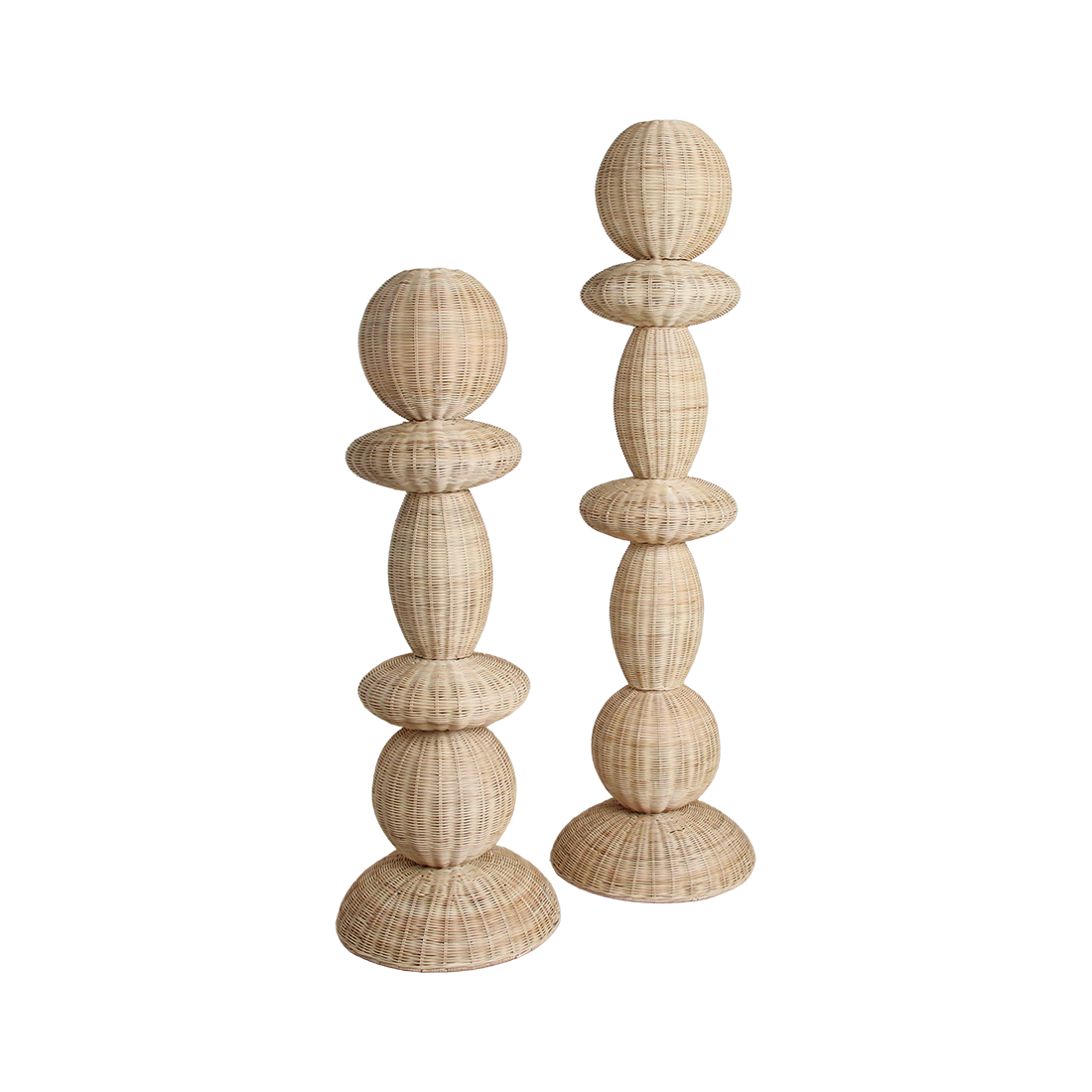 Lampa podłogowa Tao z rattanu - 140 cm Raw Materials