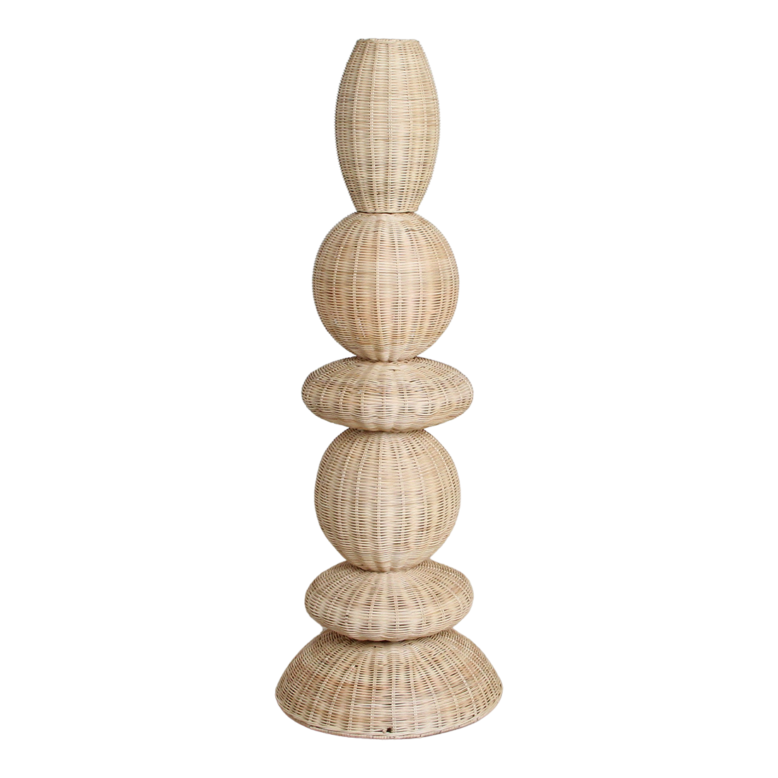 Lampa podłogowa Tao z rattanu - 140 cm Raw Materials