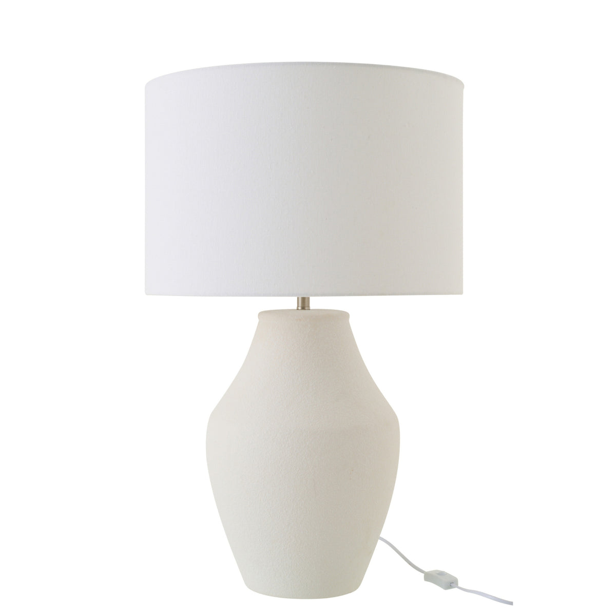 Lampa stołowa Henri Keramika Biała J-Line
