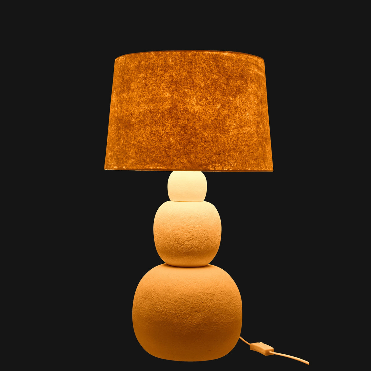 Lampa stołowa Renee Keramika Biała Large J-Line