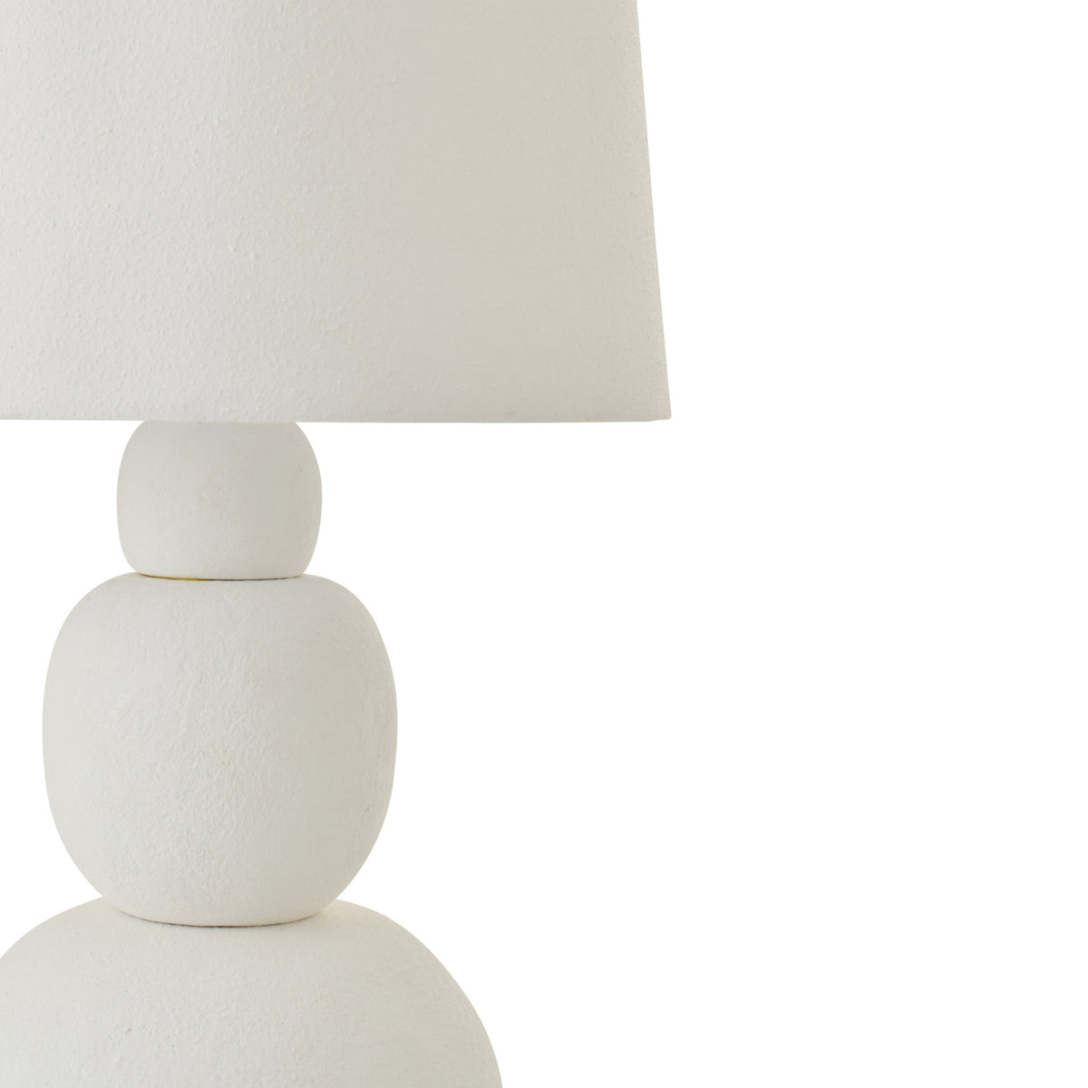 Lampa stołowa Renee Keramika Biała Large J-Line