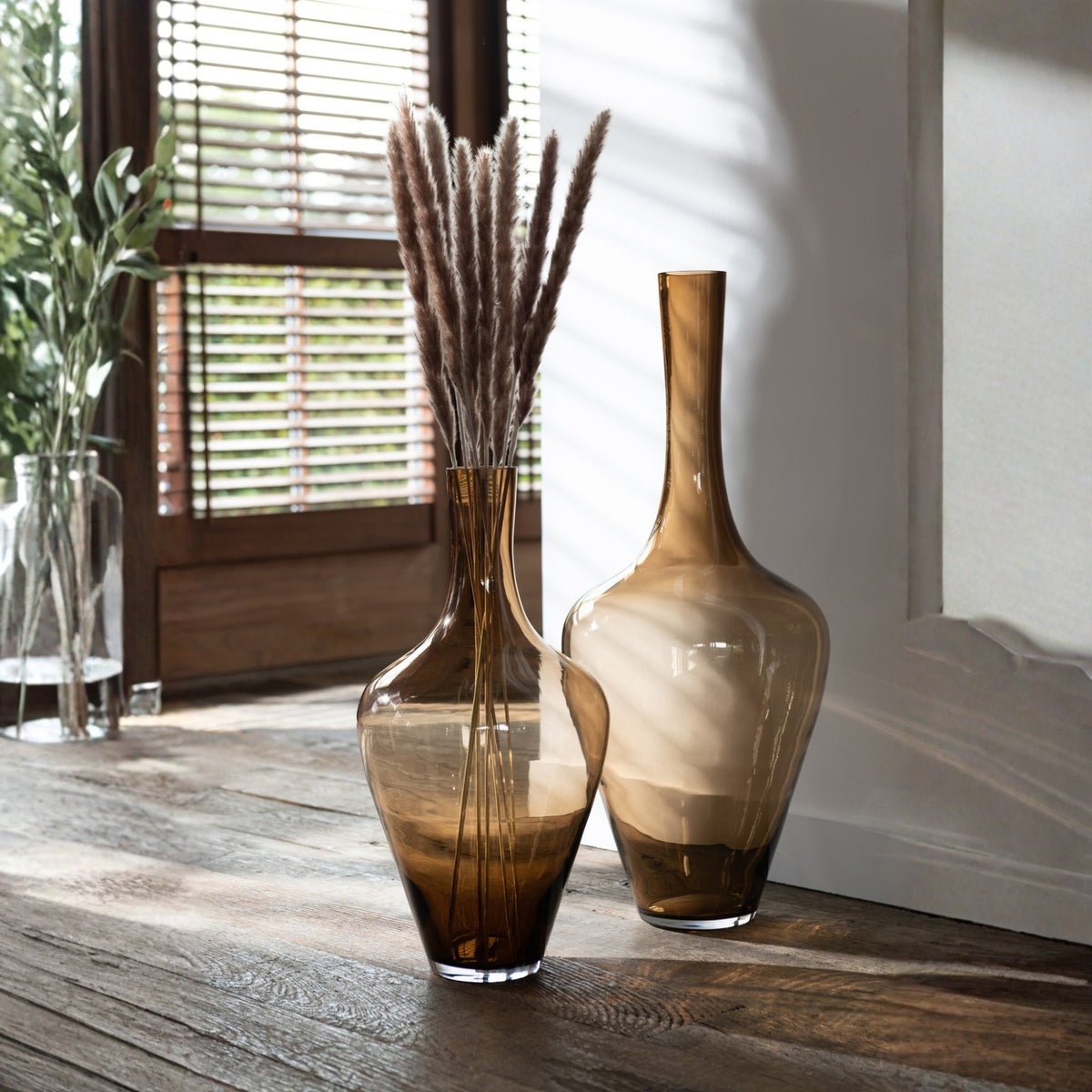 Wazon Joni Glass Amber Large J-Line
