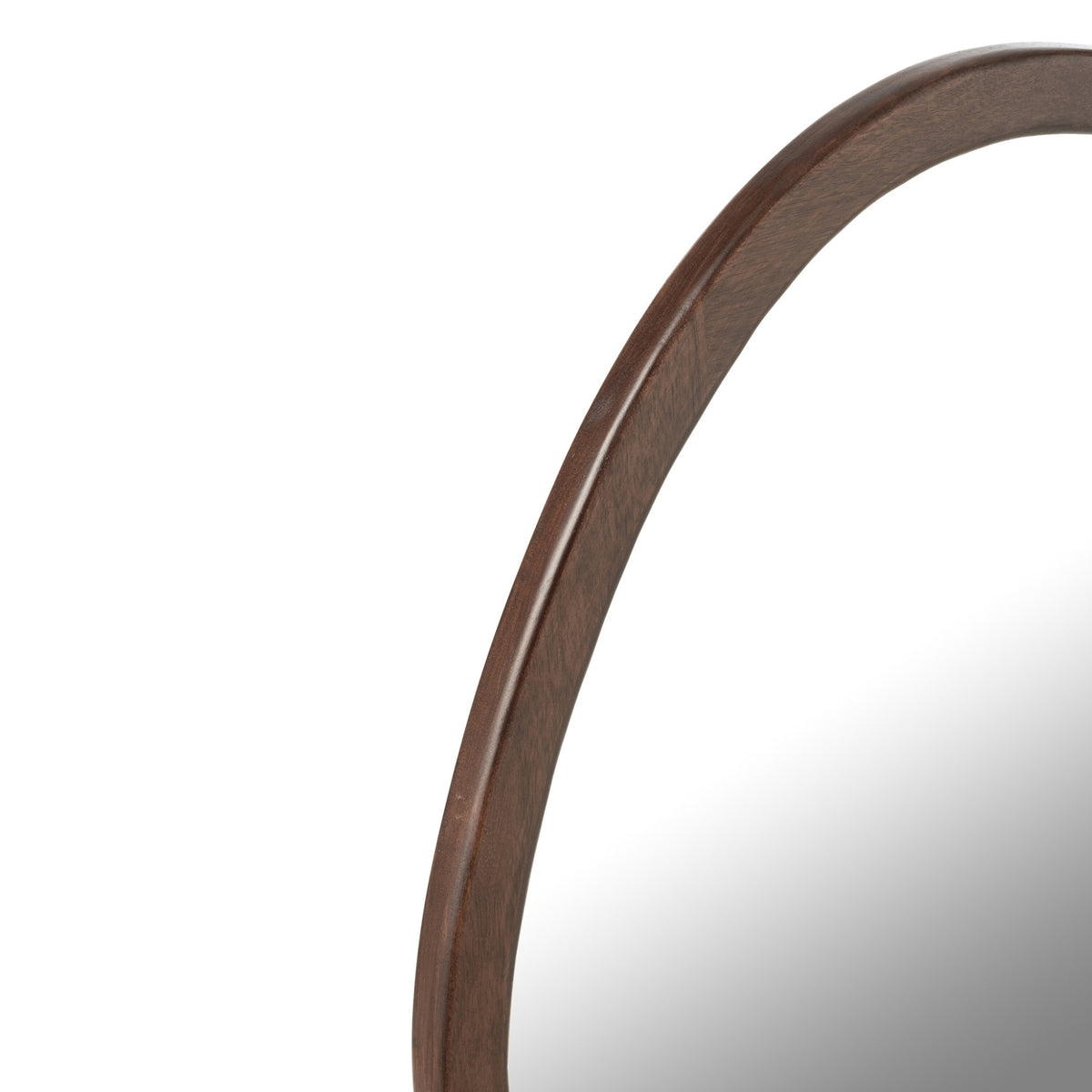 Lustro Whisp Mango Drewno/MDF Brązowe Duże 59x2,5x56cm