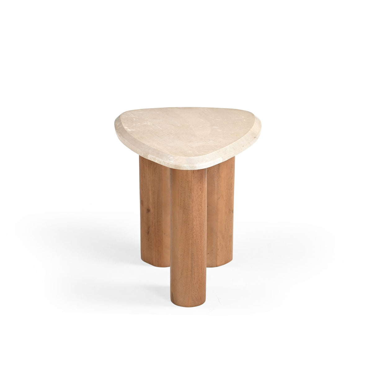 Stolik pomocniczy Nuvé Botticino Naturalny Marmur 60cm Starfurn