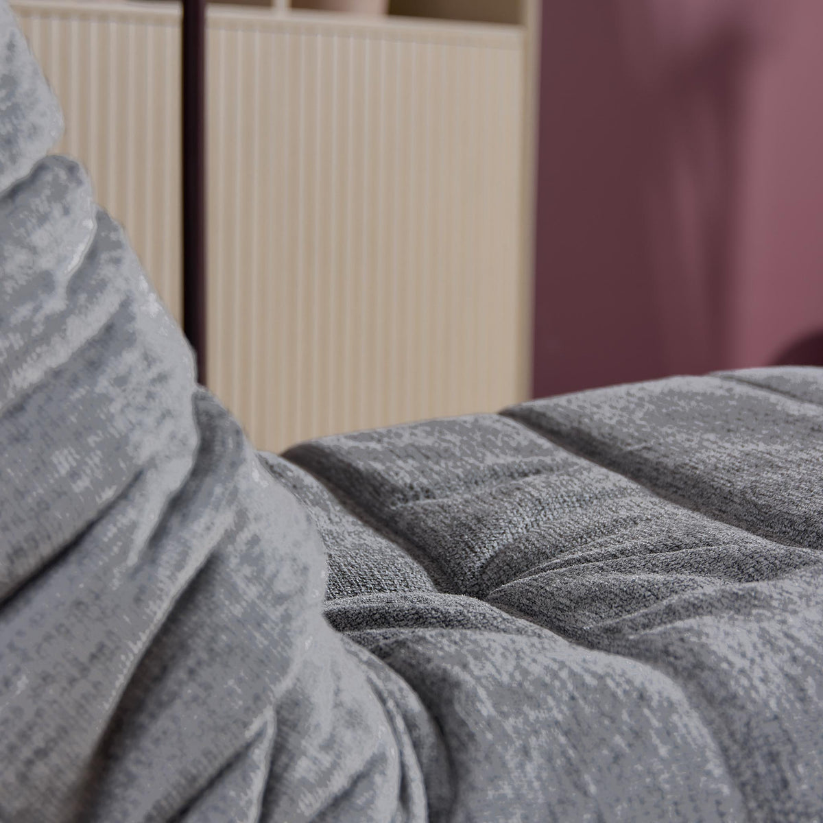 Fotel relaksacyjny Zen Tkanina Szara Starfurn