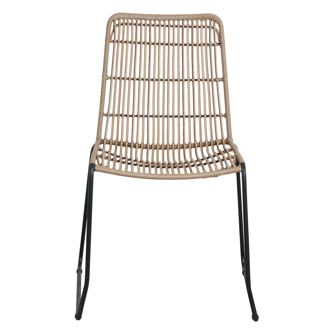 Krzesło tarasowe Jane Naturalny Zestaw 2 szt. Raw Materials