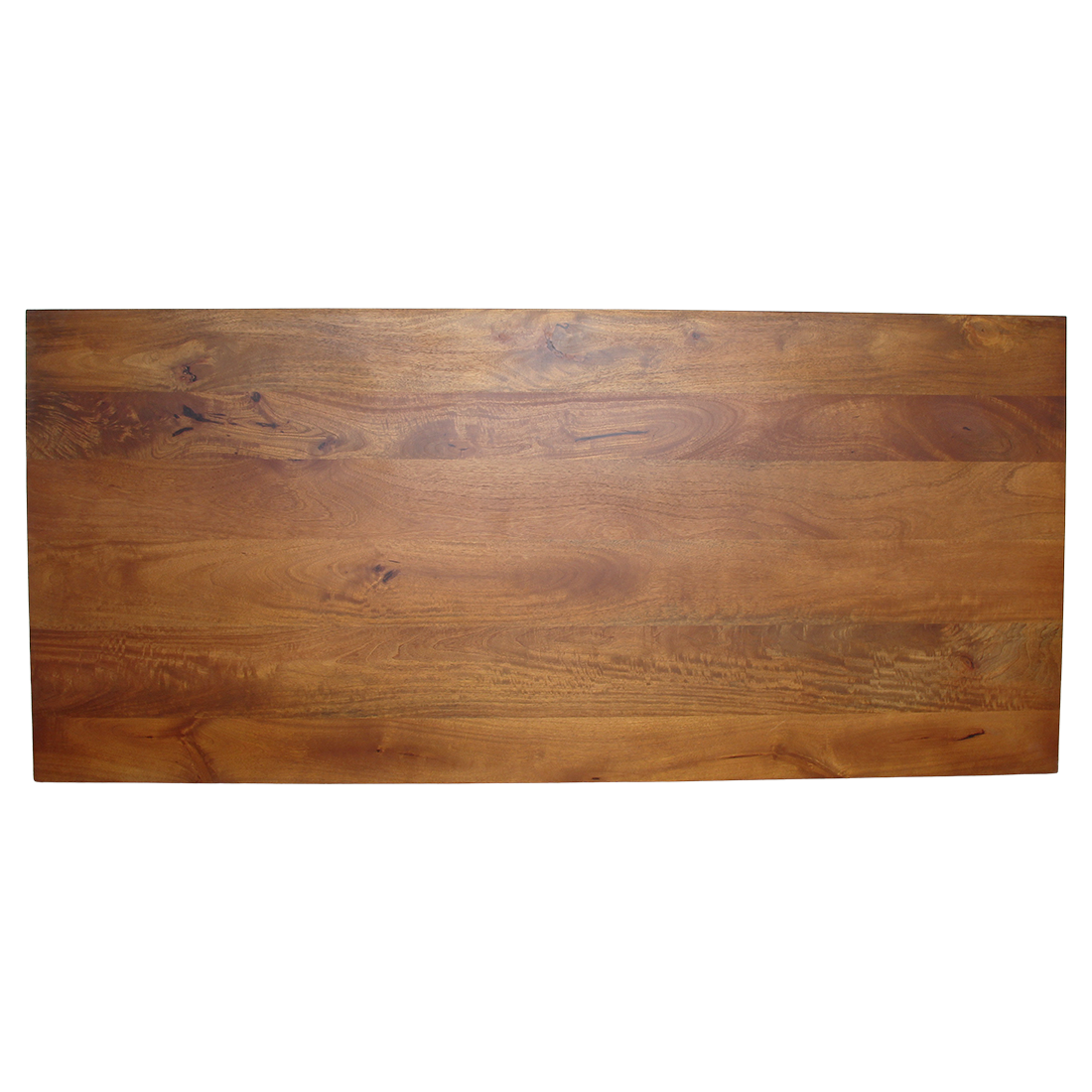 Stół do jadalni Bullnose Chamfered Loop z drewna mango 180 cm Raw Materials