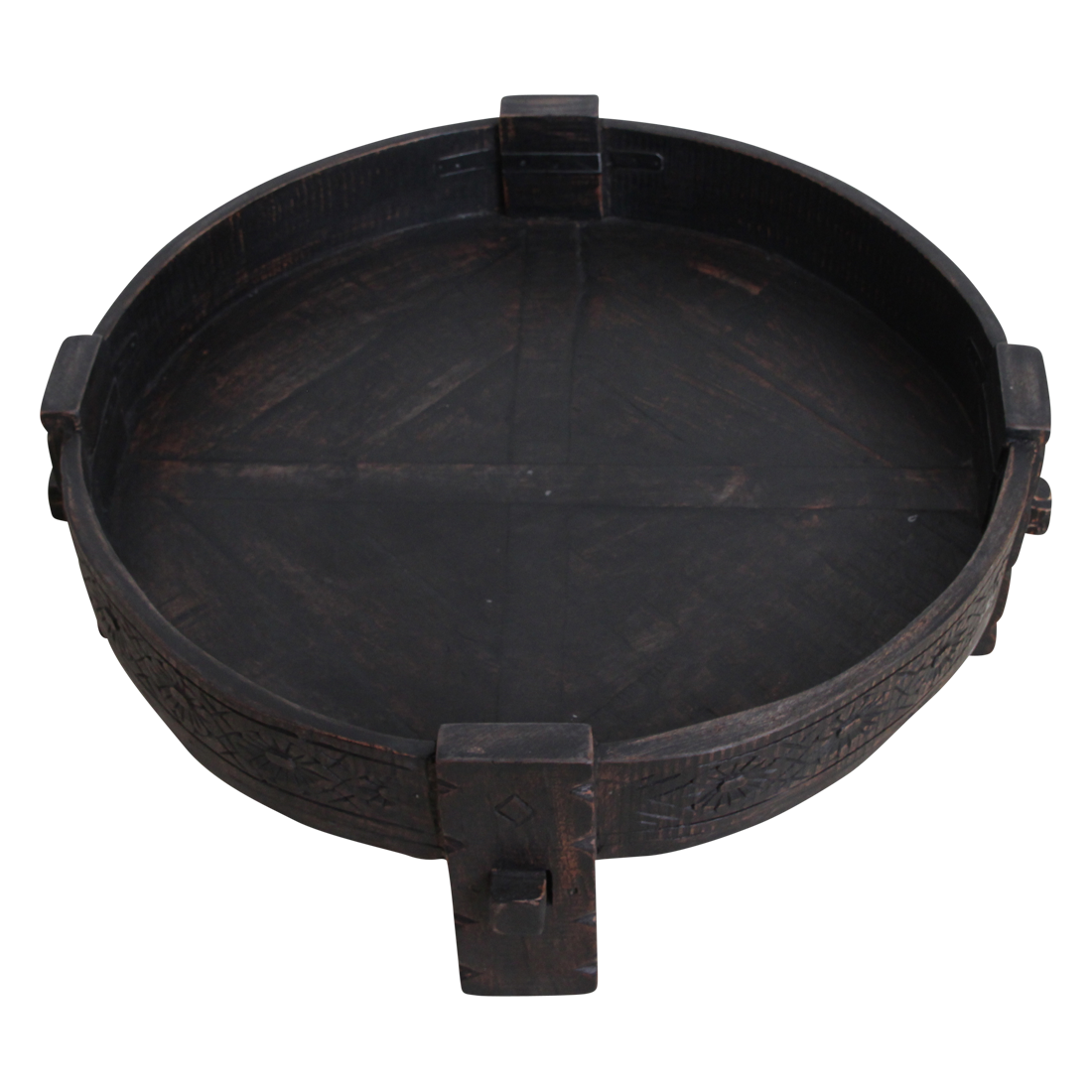 Stolik pomocniczy Grinder Czarny Raw Materials