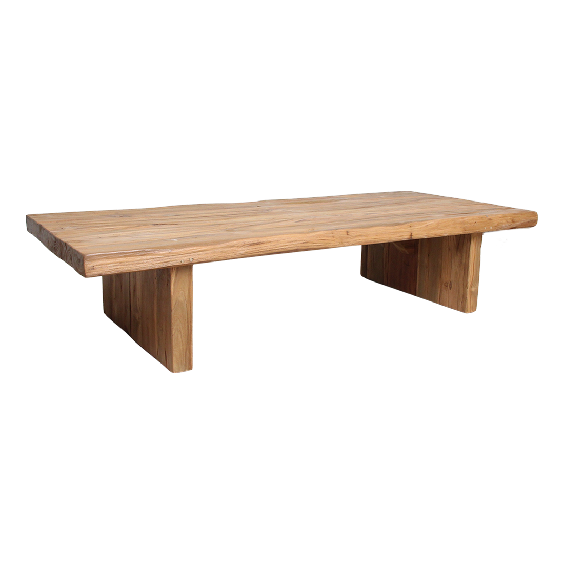 Stolik kawowy z drewna tekowego prostokątny FSC-recycled Raw Materials