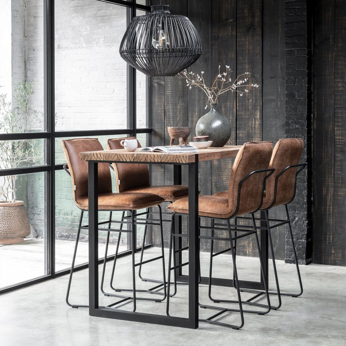 DTP Home Stół barowy Timeless Beam 150cm