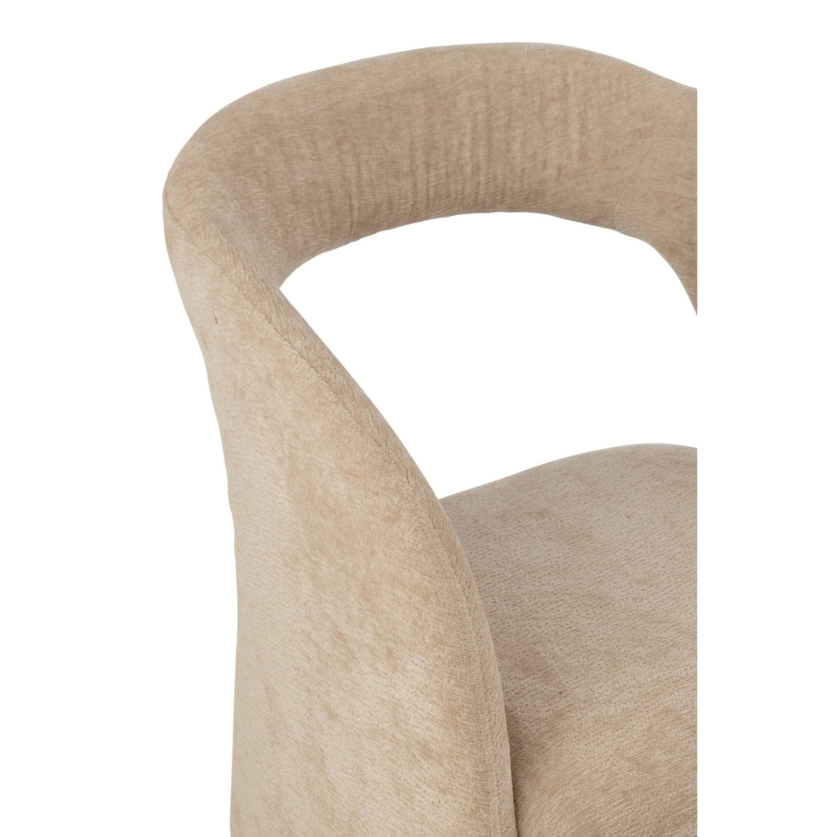 Krzesło Anise, tkanina beżowa, J-Line