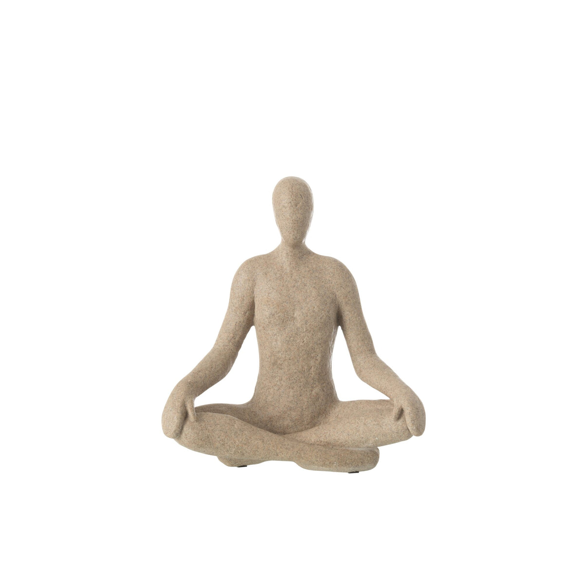 Figurka Yoga Resin Beżowa J-Line
