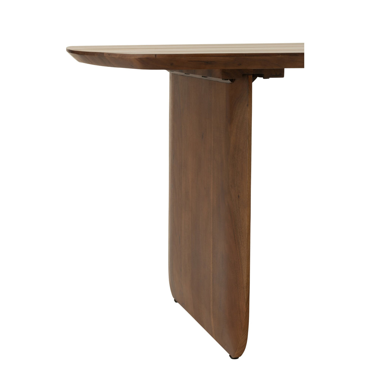 Stół do jadalni z drewna akacjowego brązowy 190 cm J-Line