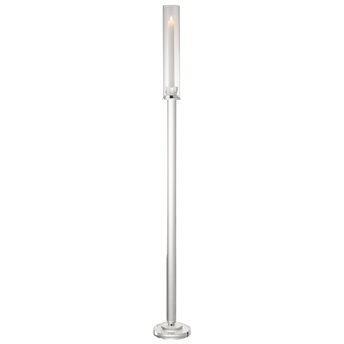 Świecznik Moira Szkło przezroczyste Large Dia14xH120cm J-Line