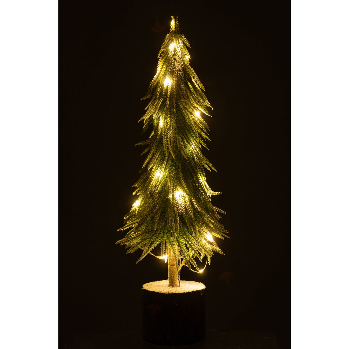 Choinka A+LED Sztuczny Śnieg Zielona Duża H60cm J-Line