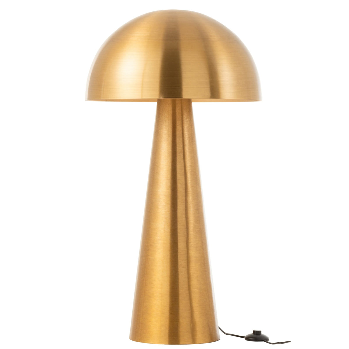 Lampa Grzyb Metal Matowe Złoto Ekstra Duża J-Line