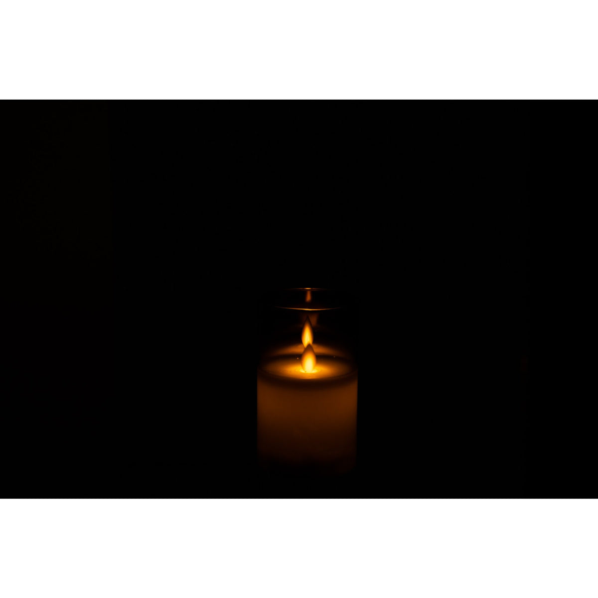 Lampa LED Szczotkowane Szkło Szara Mała