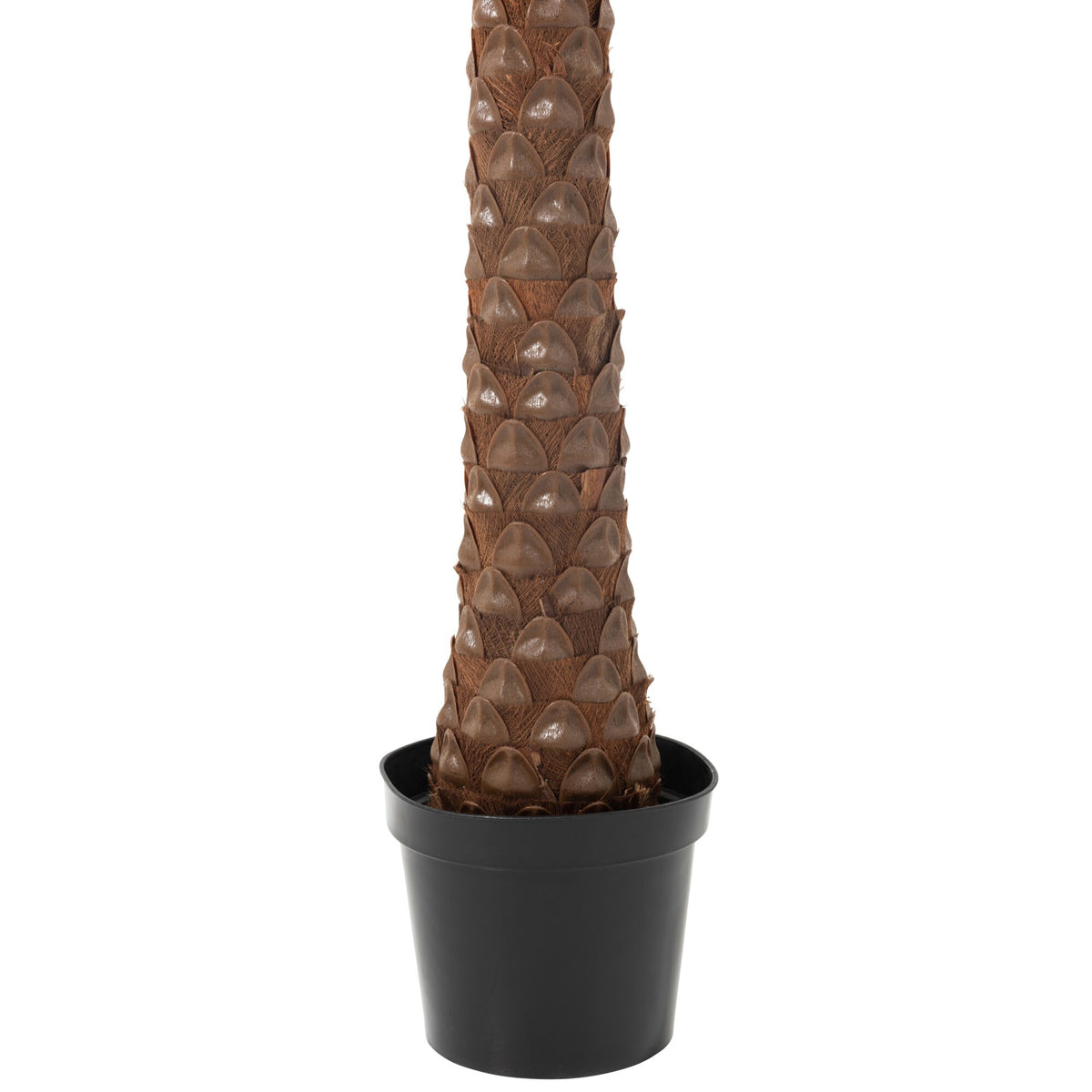 Palma z 4 kokosami w doniczce, sztuczna, zielona, H 350 cm, J-Line