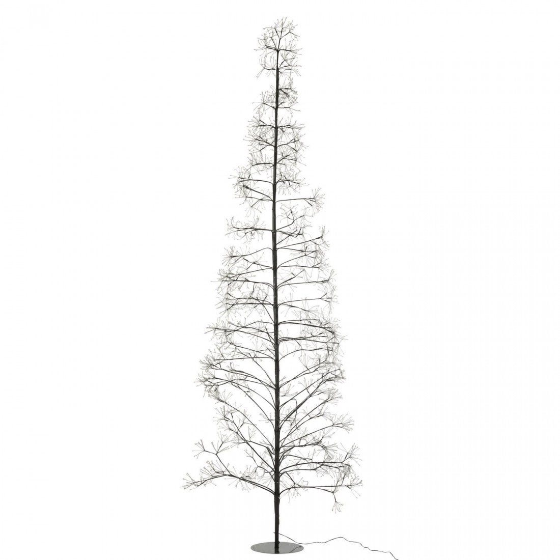 Choinka 3000 LED Metal Czarna Duża H300cm J-Line