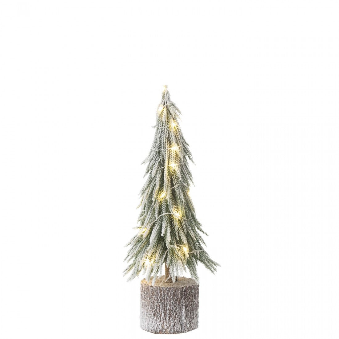 Choinka A+LED Sztuczny Śnieg Zielona Średnia H45cm J-Line