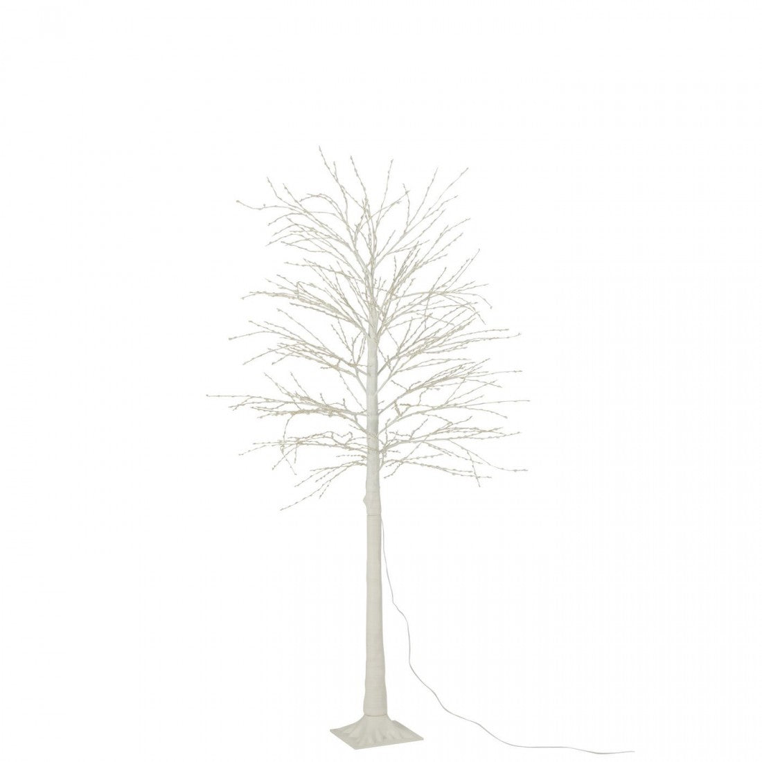 Choinka 2000 LED Plastikowa Biała Średnia H180cm J-Line