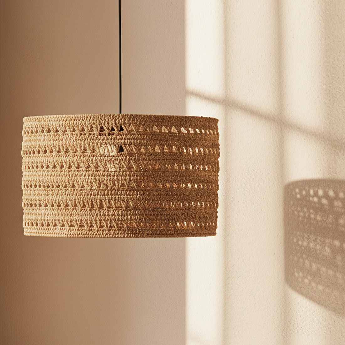 Lampa Herba naturalna duża Ø50cm Raw Materials