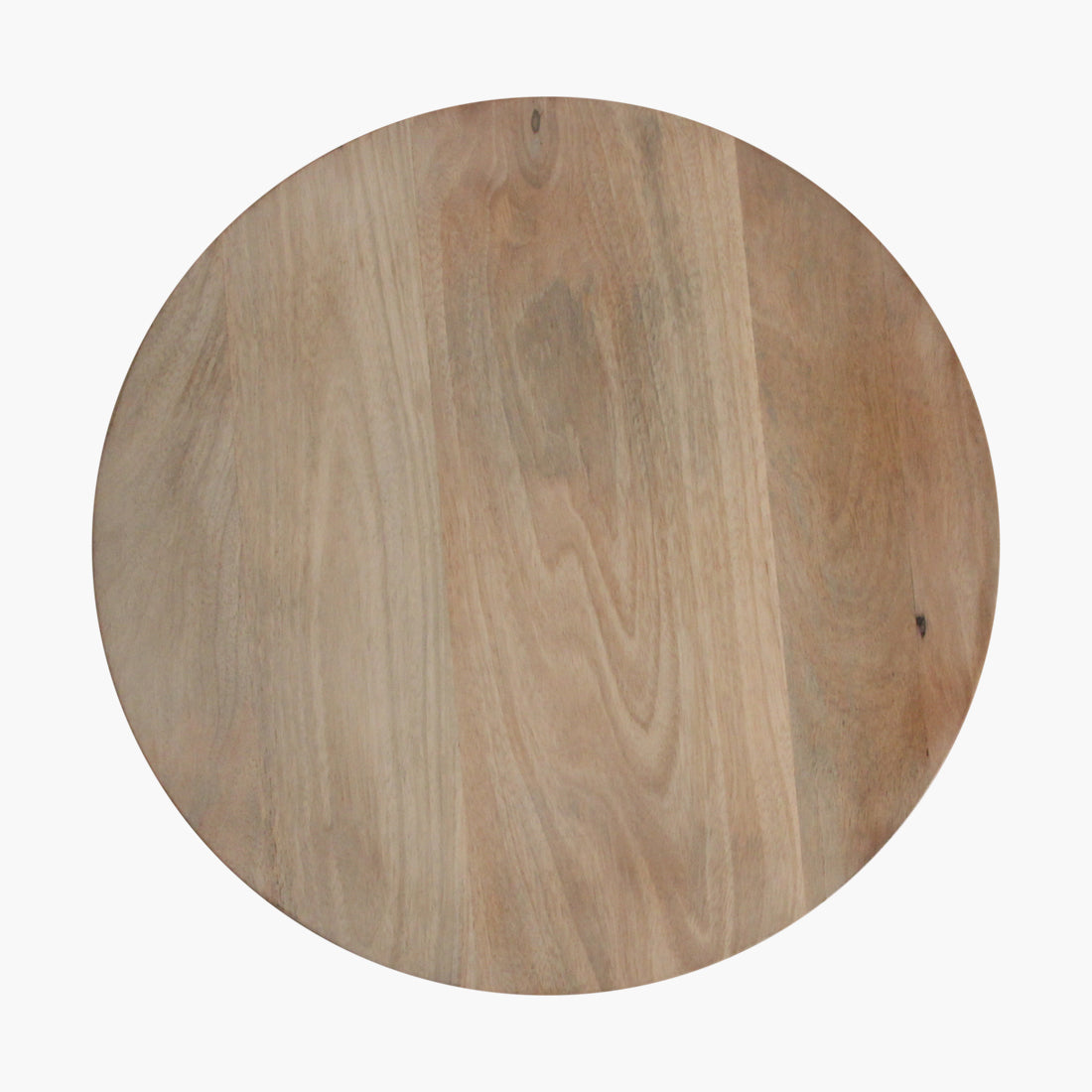 Stolik pomocniczy Bullnose Reversed Fluted Naturalny Ø50cm Raw Materials